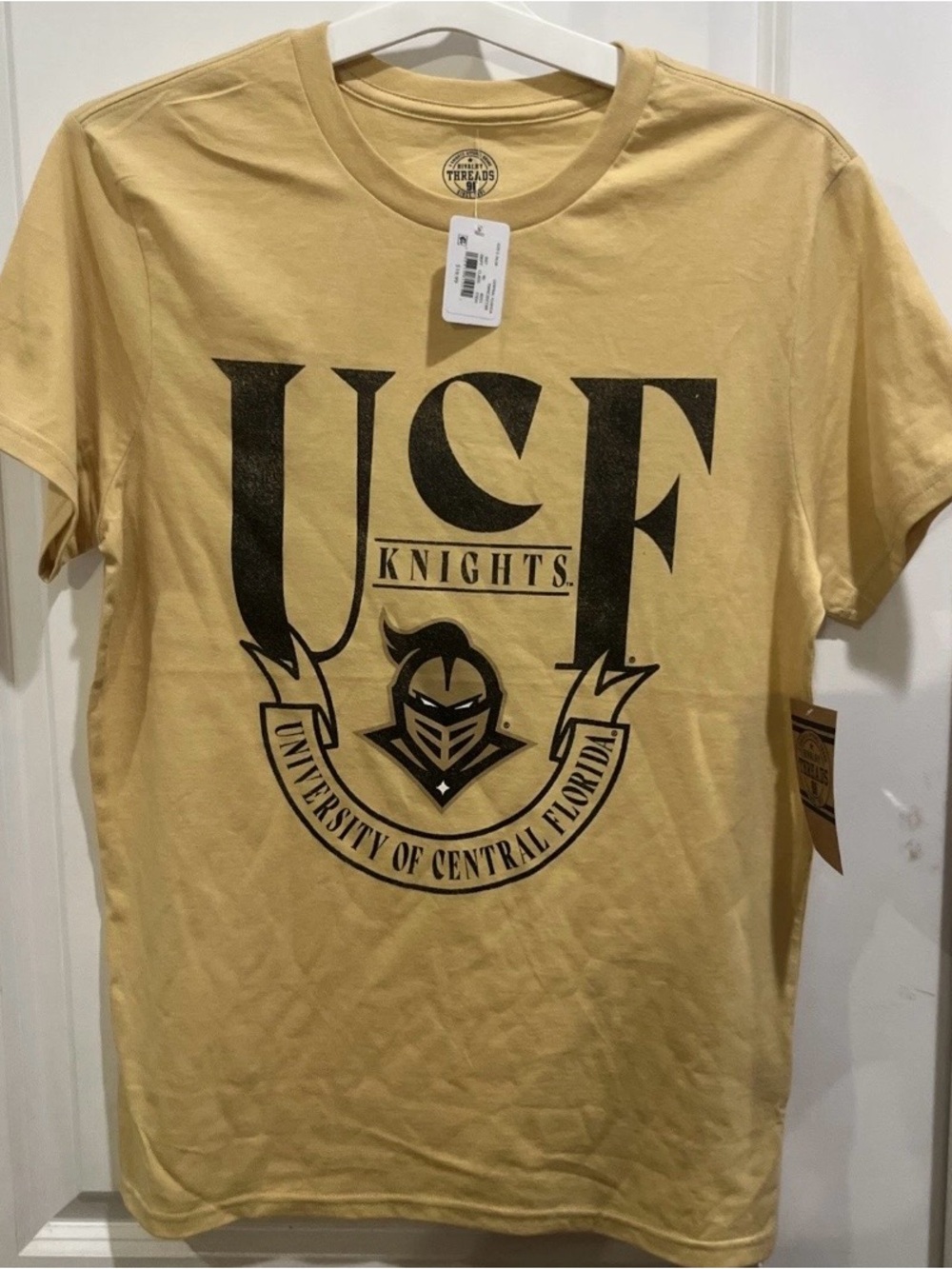 Rivalry Threads UCF Knights Gold Short Sleeve Tee